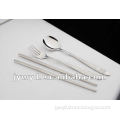 Stainless steel chopsticks and spoon fork set